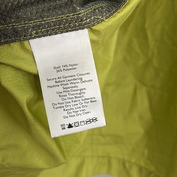 Eddie Bauer Packable Windbreaker Jacket Ultra Lightweight Nylon Hooded XL - Picture 15 of 15